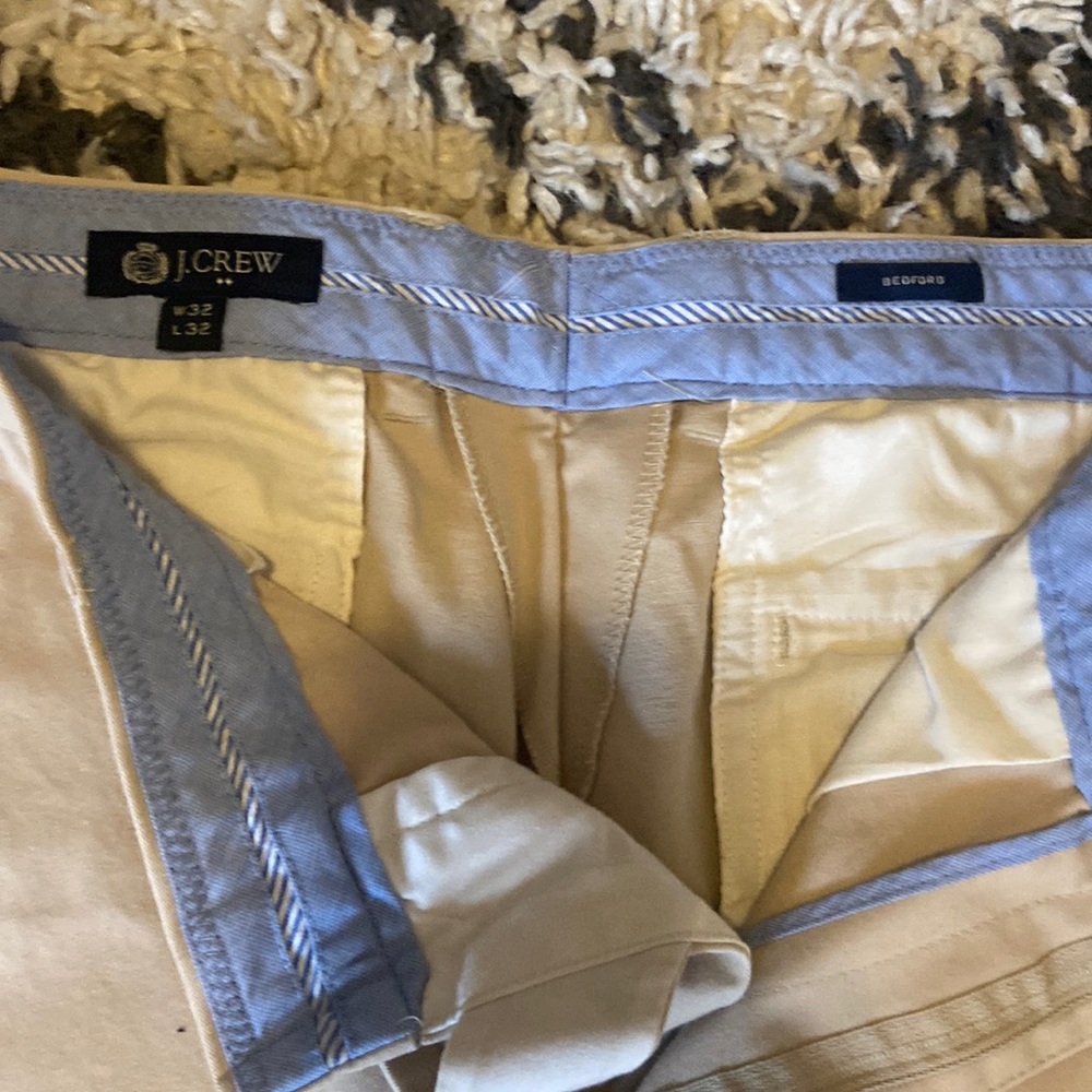 J. Crew Bedford Chinos. Khaki. 32/32 or 31/32